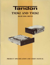 Tandon TM262 Manual