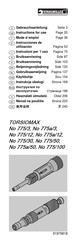 Stahlwille TORSIOMAX 775/3 Instructions For Use Manual