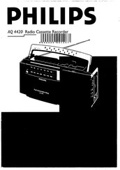 Philips AQ 4420 Manual