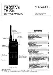 Kenwood TH-234 Service Manual