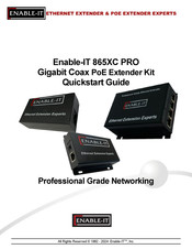 Enable-It 865XC PRO Quick Start Manual