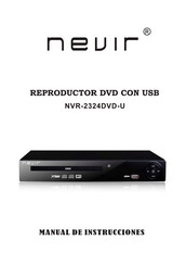 Nevir NVR-2324DVD-U Instruction Manual