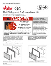 Valor 784EC Installation Manual