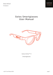Solos AirGo 3 User Manual