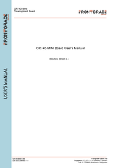 FRONTGRADE GR740-MINI User Manual