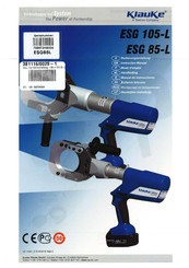 Textron ESG105L Instruction Manual