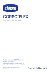 Chicco CORSO FLEX Owner's Manual