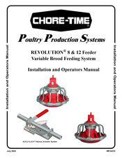 Chore-Time REVOLUTION 8 Installation And Operator's Manual