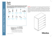 Mocka Zack Assembly Instructions Manual