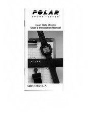Polar Electro Sport Tester GBR 175015.A User Instruction Manual