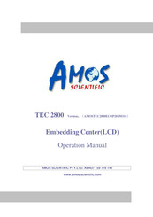 Amos TEC 2800 Operation Manual