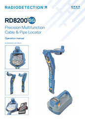 SPX RADIODETECTION RD8200SG Operation Manual