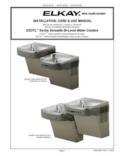 Elkay EZOTL8 2G Series Installation, Care & Use Manual
