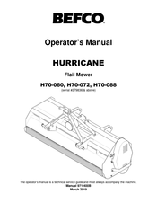 BEFCO H70-072 Operator's Manual