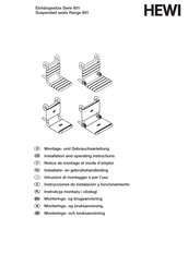 Hewi 801 Classic Series Installation And Operating Instructions Manual