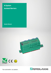 Pepperl+Fuchs KFD2-VR2-Ex1.50M System Manual