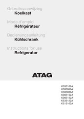 Atag KD63088A Instructions For Use Manual