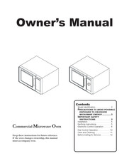 Amana RMS10TSA Owner's Manual