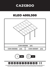 CAZEBOO COM-000366 Assembly Instructions Manual