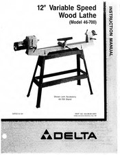 Delta 46-700 Instruction Manual