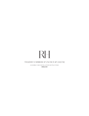 RH THADDEUS Assembly/Installation Instructions