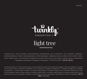 Twinkly light tree TWWT050SPP-BEU Instruction Manual