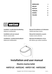 Vetus HATO24C Installation And User Manual