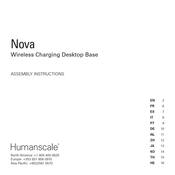 Humanscale Nova Assembly Instructions Manual