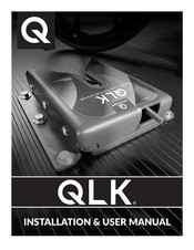 Q'STRAINT QLK Installation & User Manual