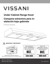 Vissani QR354 Series Owner's Manual
