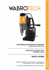 WABROTECH WT28RE Operating Instructions Manual