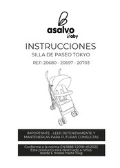 Asalvo Baby TOKYO Instructions Manual