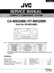 JVC CA-MXG9BK Service Manual
