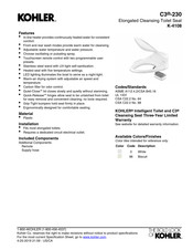 Kohler C3-230 Manual