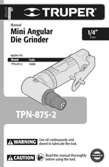 Truper 16886 Manual