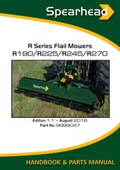 Spearhead R Series Handbook & Parts Manual