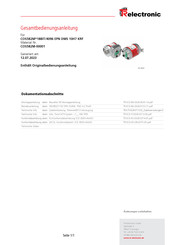 TR-Electronic COS582M-18BIT/4096 EPN DMS 10H7 KRF Assembly Instructions Manual