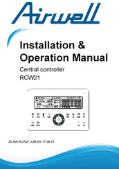 Airwell RCW21 Installation & Operation Manual