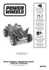 Power Wheels DMT54 Owner's Manual With Assembly Instructions