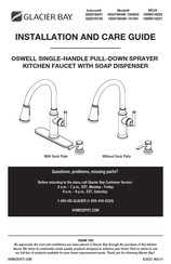 Glacier bay OSWELL HD67894W-1010H Installation And Care Manual