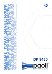 Paoli Avvitatori DP 3450 Operating And Maintenance Manual