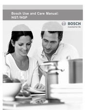 Bosch NGT745UCCU Use And Care Manual