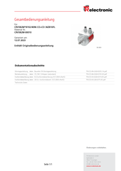 TR-Electronic CRV582M-8192/4096 CO+CO 36ZB10FL Assembly Instructions Manual