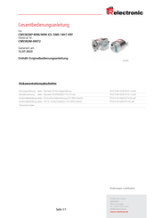 TR-Electronic CMS582M-4096/4096 IOL DMS 14H7 KRF Assembly Instructions Manual