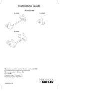 Kohler K-10520 Installation Manual