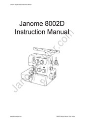 Janome Stirling 8002D Instruction Manual