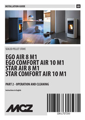 MCZ EGO AIR 8 M1 Installation Manual
