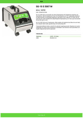 IPC SG-10 Instruction Manual