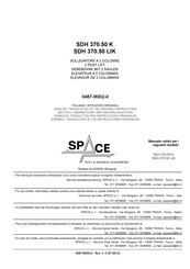 Space SDH 370.50 K Translation Of The Original Instructions