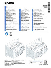 Siemens SIRIUS 3RA2943-2C Original Operating Instructions